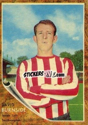 Sticker David Burnside - Footballers 1963-1964
 - A&BC