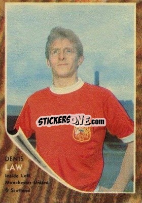 Sticker Denis Law - Footballers 1963-1964
 n. 101 - A&BC