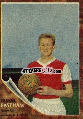 Sticker George Eastham - Footballers 1963-1964
 n. 36 - A&BC