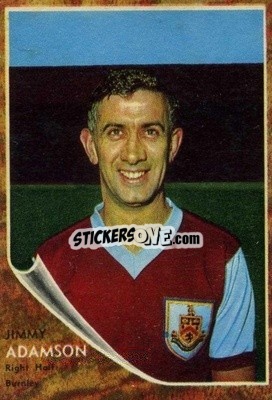 Figurina Jimmy Adamson - Footballers 1963-1964
 n. 7 - A&BC