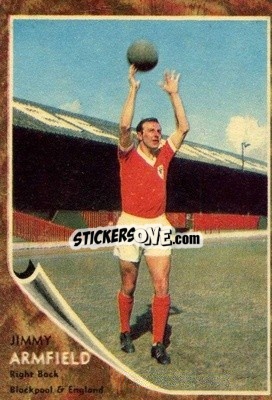 Sticker Jimmy Armfield - Footballers 1963-1964
 n. 5 - A&BC