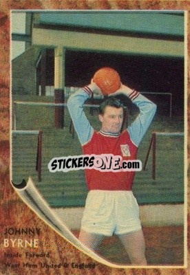 Figurina Johnny Byrne - Footballers 1963-1964
 n. 83 - A&BC