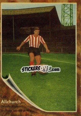 Sticker Len Allchurch - Footballers 1963-1964
 n. 18 - A&BC