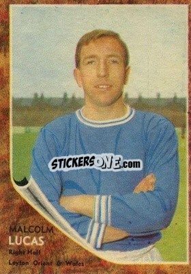 Sticker Malcolm Lucas - Footballers 1963-1964
 n. 74 - A&BC