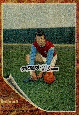 Cromo Peter Brabrook - Footballers 1963-1964
 n. 23 - A&BC
