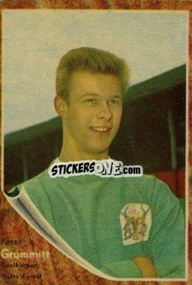 Sticker Peter Grummitt - Footballers 1963-1964
 n. 17 - A&BC