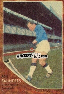 Sticker Ron Saunders - Footballers 1963-1964
 n. 92 - A&BC