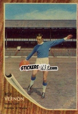 Figurina Roy Vernon - Footballers 1963-1964
 n. 104 - A&BC