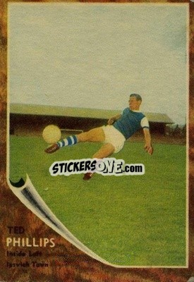 Sticker Ted Phillips - Footballers 1963-1964
 n. 98 - A&BC