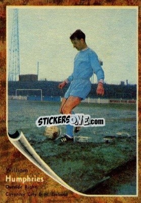 Cromo William Humphries - Footballers 1963-1964
 n. 9 - A&BC