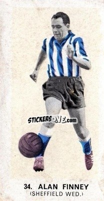 Sticker Alan Finney - Footballers of 1964
 n. 34 - Hurricane