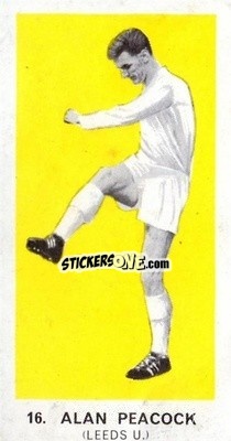 Cromo Alan Peacock - Footballers of 1964
 n. 16 - Hurricane