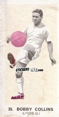 Sticker Bobby Collins - Footballers of 1964
 n. 35 - Hurricane