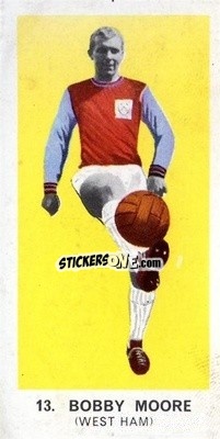 Sticker Bobby Moore - Footballers of 1964
 - Hurricane