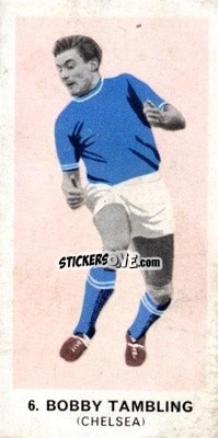 Sticker Bobby Tambling - Footballers of 1964
 n. 6 - Hurricane