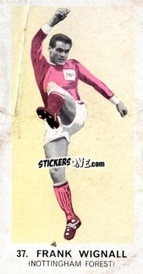 Sticker Frank Wignall - Footballers of 1964
 n. 37 - Hurricane