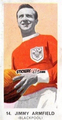 Sticker Jimmy Armfield - Footballers of 1964
 n. 14 - Hurricane