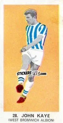 Sticker John Kaye - Footballers of 1964
 n. 28 - Hurricane