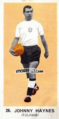 Sticker Johnny Haynes - Footballers of 1964
 n. 26 - Hurricane