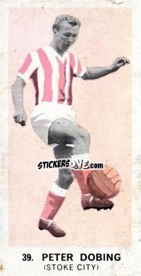 Sticker Peter Dobing - Footballers of 1964
 n. 39 - Hurricane