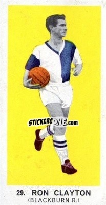 Cromo Ronnie Clayton - Footballers of 1964
 n. 29 - Hurricane