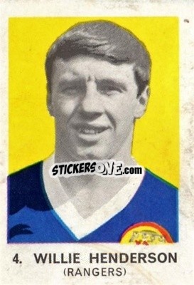 Sticker Willie Henderson - Footballers of 1964
 - Hurricane