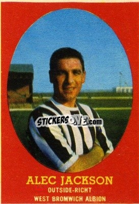 Cromo Alec Jackson - Footballers 1962-1963
 n. 50 - A&BC