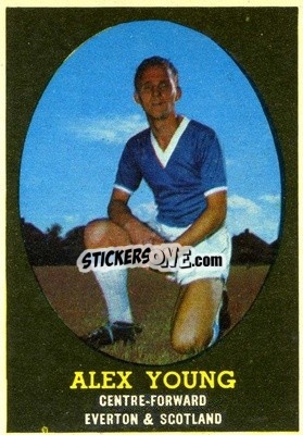 Sticker Alex Young - Footballers 1962-1963
 - A&BC