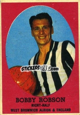 Sticker Bobby Robson - Footballers 1962-1963
 n. 77 - A&BC