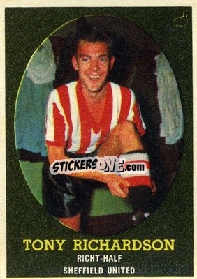 Sticker Brian Richardson - Footballers 1962-1963
 - A&BC