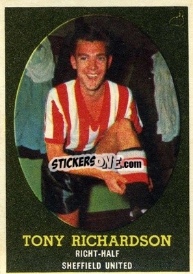 Sticker Brian Richardson - Footballers 1962-1963
 n. 47 - A&BC