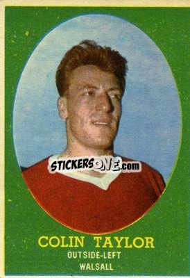 Sticker Colin Taylor - Footballers 1962-1963
 n. 33 - A&BC