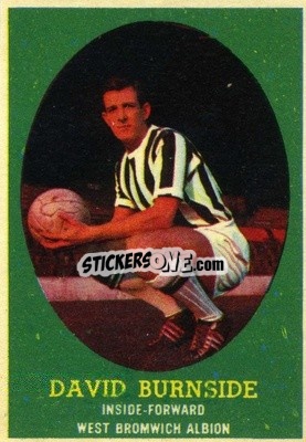 Sticker David Burnside - Footballers 1962-1963
 - A&BC