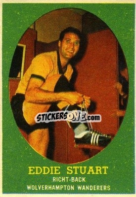 Cromo Eddie Stuart - Footballers 1962-1963
 n. 51 - A&BC