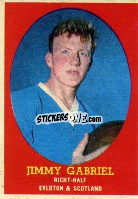 Sticker Jimmy Gabriel - Footballers 1962-1963
 - A&BC