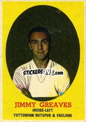 Sticker Jimmy Greaves - Footballers 1962-1963
 n. 66 - A&BC