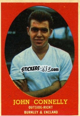 Sticker John Connelly - Footballers 1962-1963
 n. 68 - A&BC