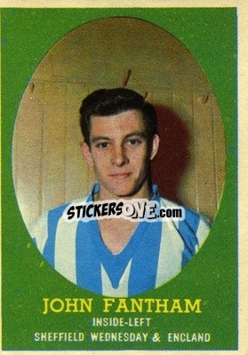 Sticker John Fantham - Footballers 1962-1963
 - A&BC