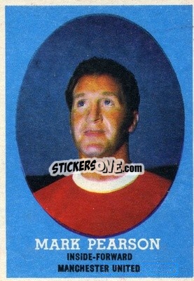 Figurina Mark Pearson - Footballers 1962-1963
 n. 73 - A&BC