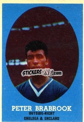 Sticker Peter Brabrook - Footballers 1962-1963
 n. 55 - A&BC