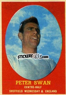 Sticker Peter Swan - Footballers 1962-1963
 n. 48 - A&BC