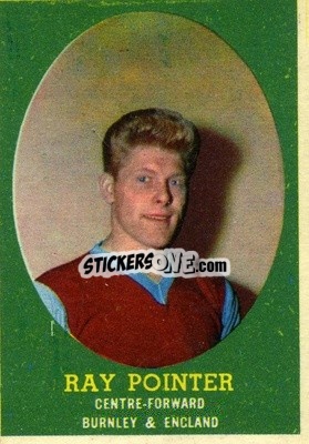 Figurina Ray Pointer - Footballers 1962-1963
 n. 7 - A&BC