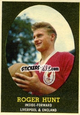 Sticker Roger Hunt - Footballers 1962-1963
 n. 24 - A&BC