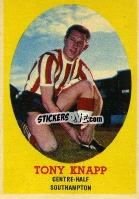 Sticker Tony Knapp - Footballers 1962-1963
 n. 25 - A&BC
