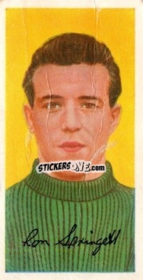 Sticker Ron Springett - Famous Footballers (A11) 1963
 - Barratt & Co.
