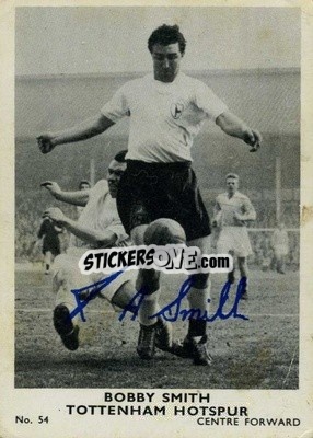 Cromo Bobby Smith - Footballers 1961-1962
 n. 54 - A&BC