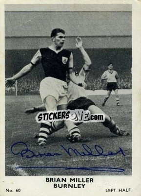 Cromo Brian Miller - Footballers 1961-1962
 n. 60 - A&BC