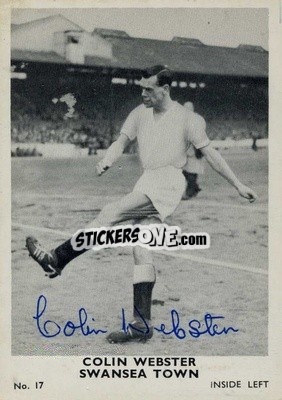 Cromo Colin Webster - Footballers 1961-1962
 - A&BC