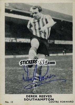 Cromo Derek Reeves - Footballers 1961-1962
 n. 13 - A&BC
