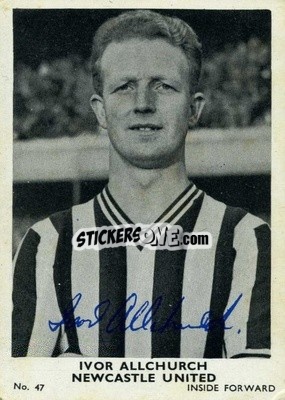 Sticker Ivor Allchurch - Footballers 1961-1962
 - A&BC